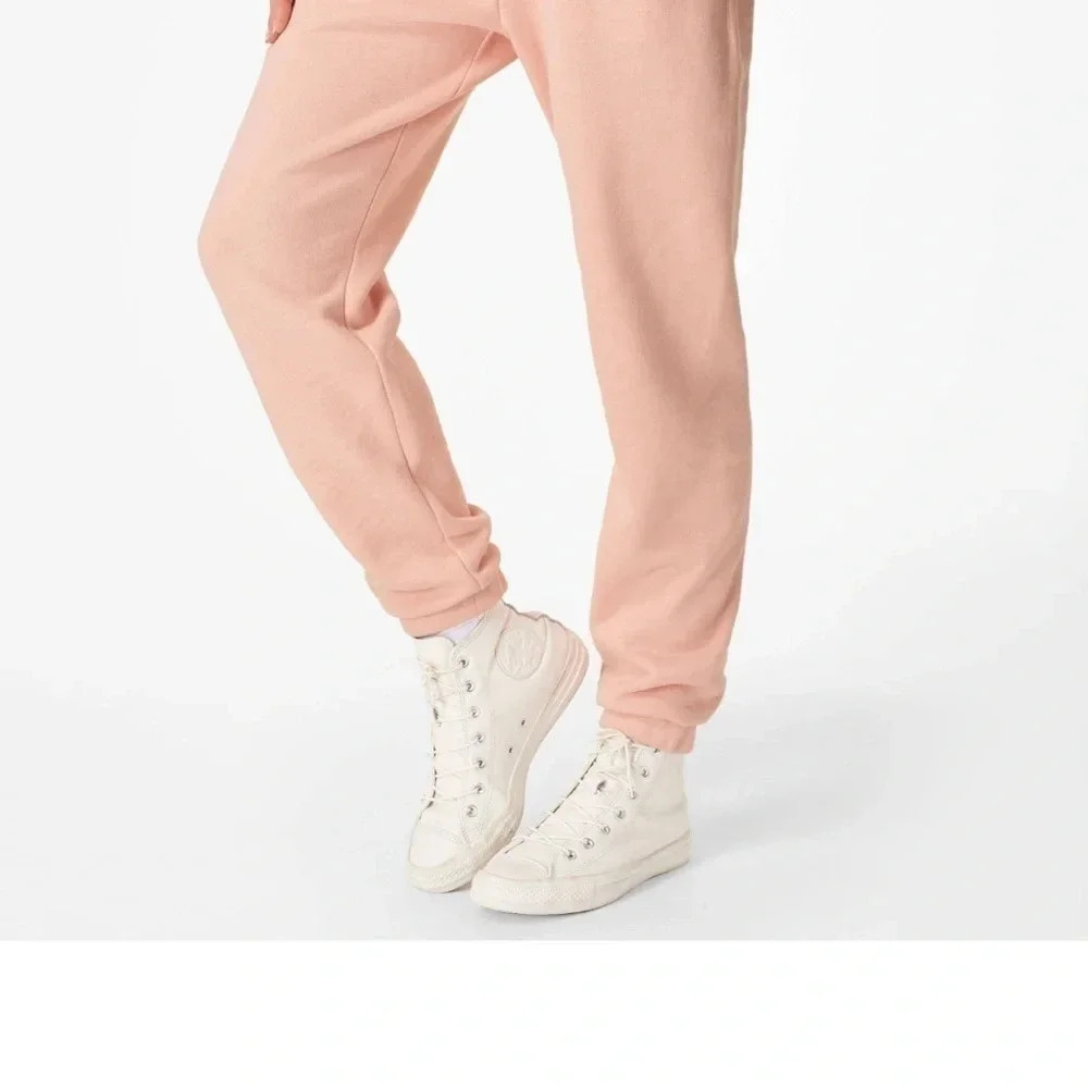 Sweaty Betty Essential Pocket Jogger Sweats Lounge Comfy Pink Small Cotton
